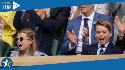 George et Charlotte stars de Wimbledon : lunettes de soleil et sourire jusqu’aux oreilles, ils font