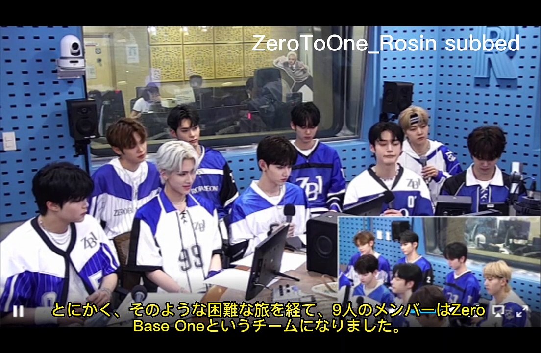 ZB1 230718 SBS POWER 日本語字幕 PART 1