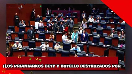 ¡VEAN! ¡Los prianiarkos bety y botello destrozados por morena por usar muerte de migrantes vs. amlo!