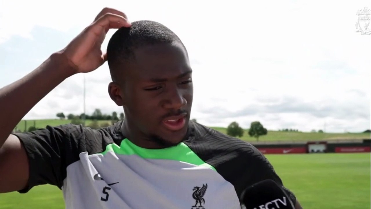 Ibrahima Konate Interview pre-season camp in Germany