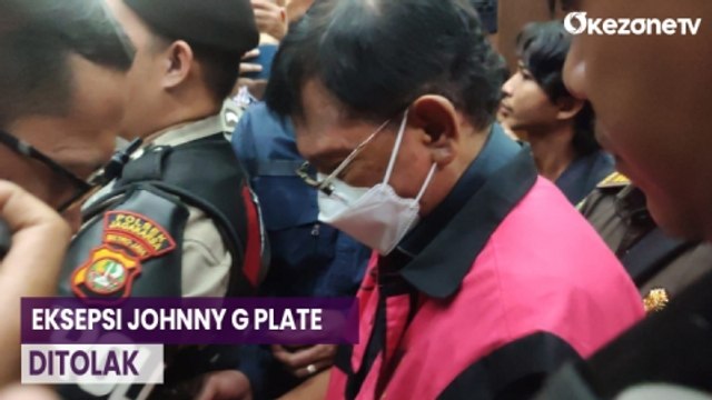 Majelis Hakim Tolak Eksepsi Johnny G Plate di Kasus Korupsi BTS 4G