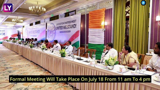 Opposition Parties Meet: Arvind Kejriwal, Nitish Kumar, Lalu Prasad Yadav, Mamata Banerjee & Others Join Sonia Gandhi, Rahul Gandhi In Bengaluru