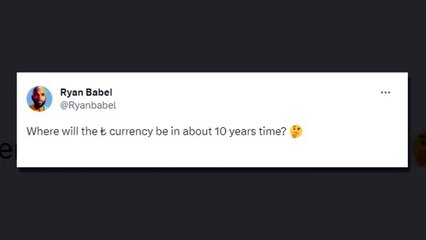 Ryan Babel, Türk Lirasının Değer Kaybını Eleştirdi