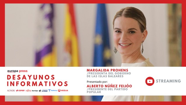 Desayuno Informativo Europa Press con presidenta del Gobierno de Islas Baleares, Margalida Prohens