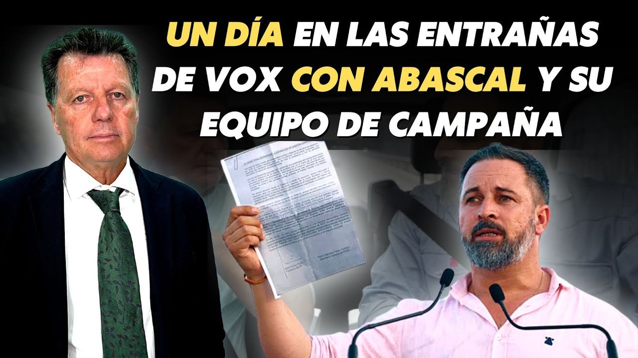 Alfonso Rojo, un día en las entrañas de VOX con Abascal y su equipo de campaña