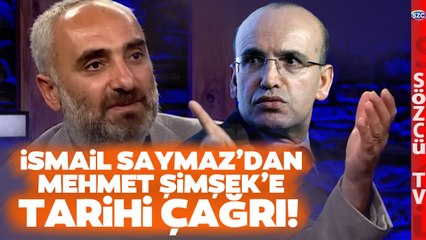 İsmail Saymaz'dan Mehmet Şimşek'e Tarihi Tasarruf Önerisi! 'Erdoğan'ı Çankaya'ya Taşı!'