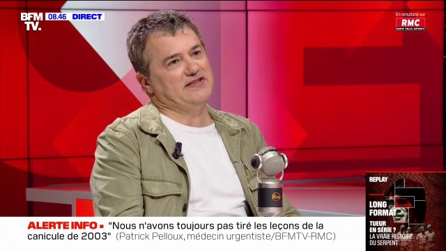 Patrick Pelloux, médecin urgentiste assure que toutes les personnes seront prises en charges aux urgences cet été, avec du temps