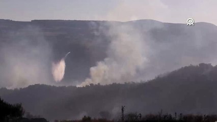 Büyük yangın ikinci gününde yayılıyor