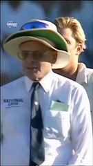 Healy delays the game, Warne then bowls Basit Ali through his legs _ #SaturdaySeed