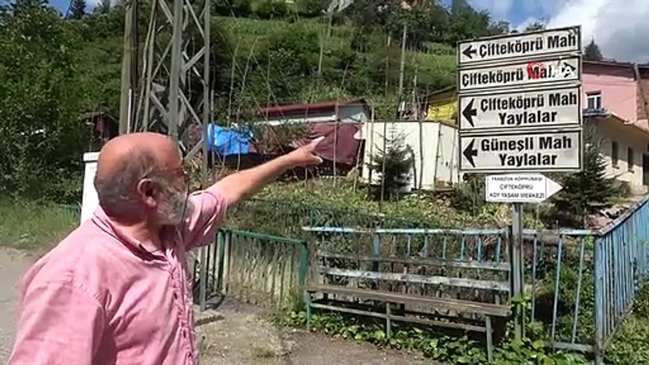 Trabzon'da şaşırtan tabela