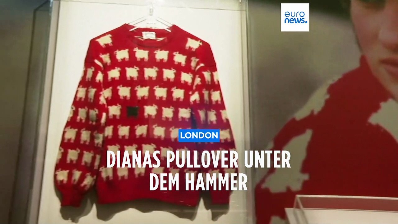 Einst trug ihn Lady Di: Schaf-Pullover der Princess of Wales unter dem Hammer