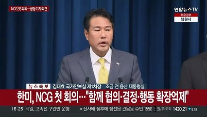 下载视频: [현장연결] 한미 NCG 첫 회의…