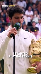 Did Carlos Alcaraz just accidentally call Novak Djokovic old- #