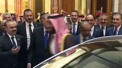 Erdoğan, Veliaht Prens Selman’a Togg hediye etti