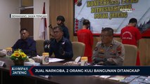 Jual Narkoba, Dua Orang Kuli Bangunan Ditangkap