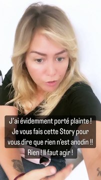 Enora Malagré raconte s'être fait agresser verbalement et menacer de viol par un de ses voisins. Instagram