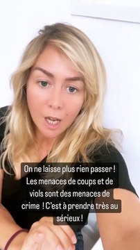 Enora Malagré raconte s'être fait agresser verbalement et menacer de viol par un de ses voisins. Instagram
