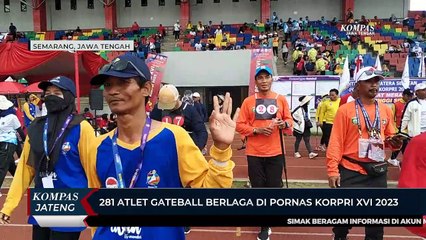 281 Atlet Gateball Berlaga di Pornas Korpri XVI 2023