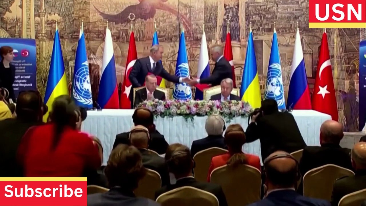Turkish president believes Russia's Putin wants continuation of Black Sea grain deal video