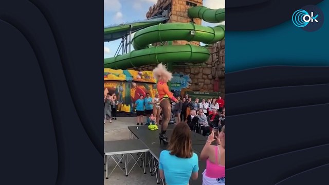Un drag queen simula actos sexuales frente a menores en un parque temático familiar del Reino Unido
