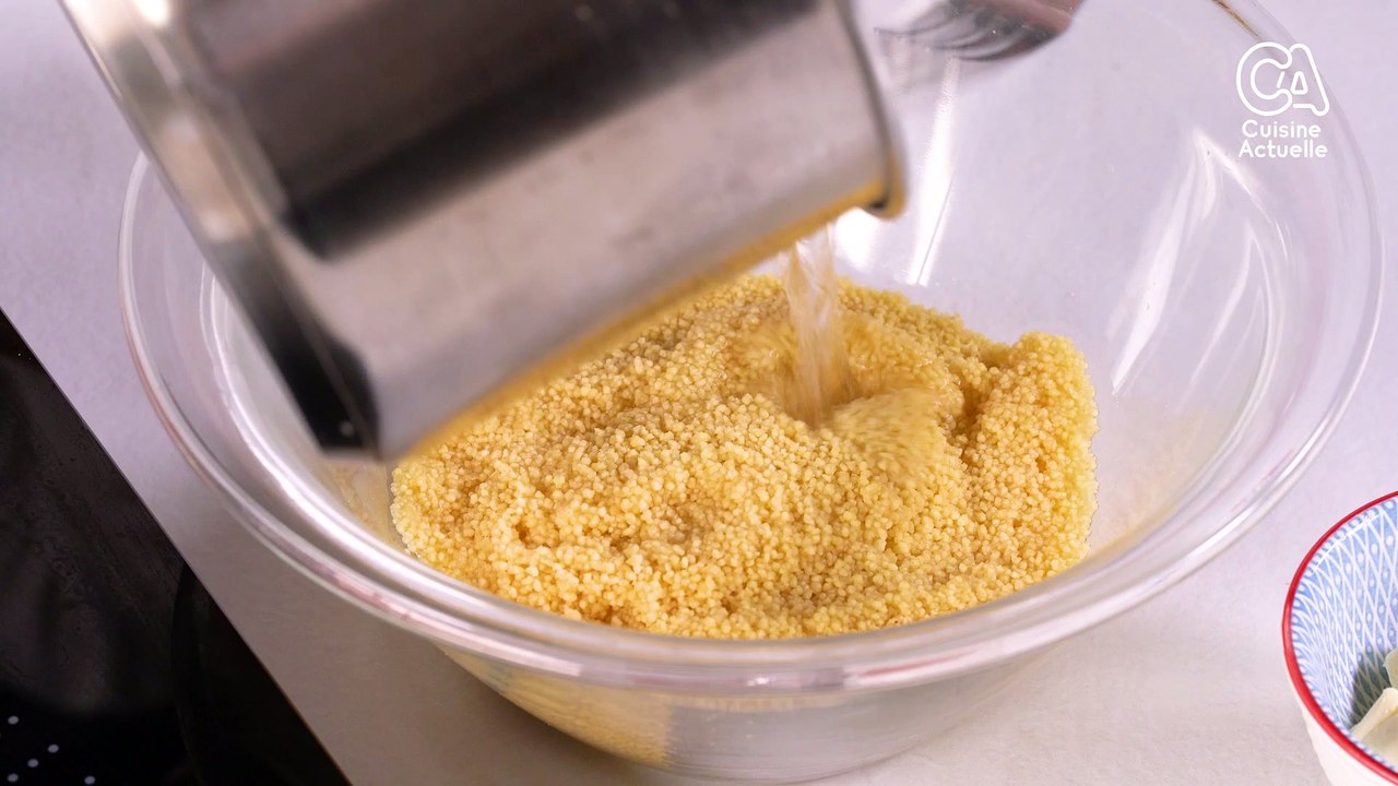 CUISINE ACTUELLE - Coup de pouce - Préparer la semoule