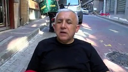 Günün en garip kazası İstanbul'da kameraya yansıdı