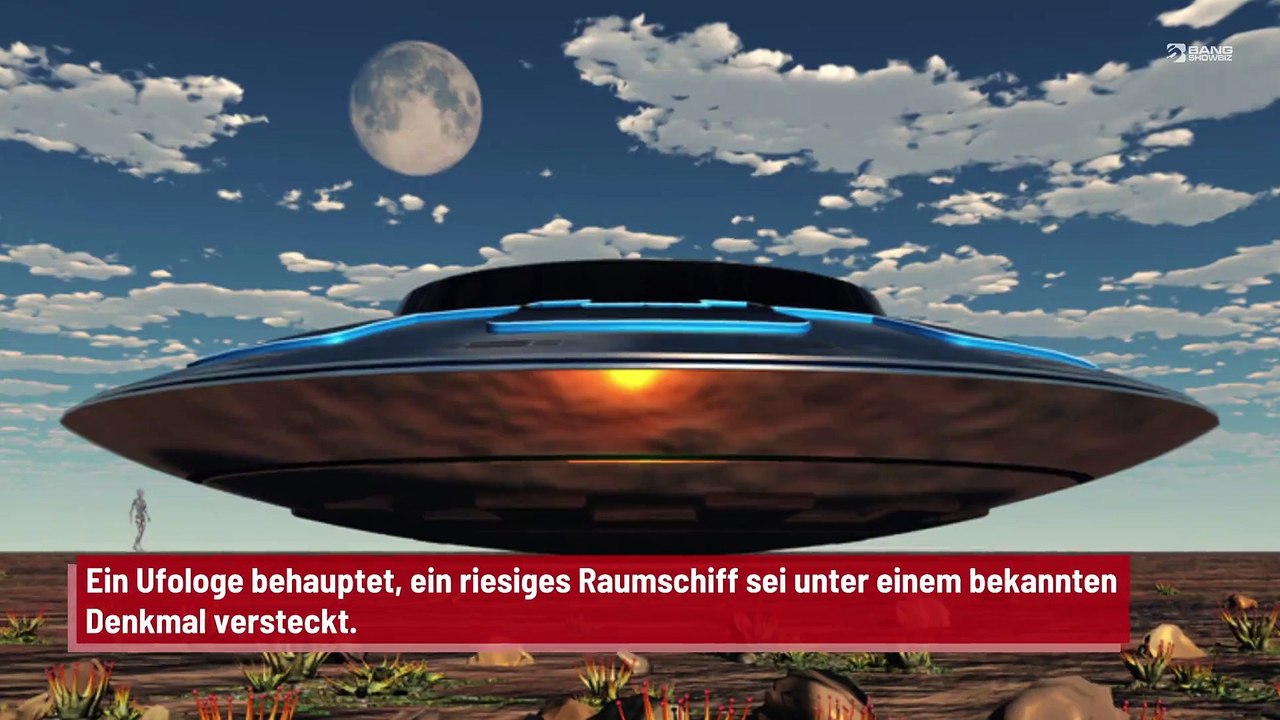 Ufologe behauptet: Ein Raumschiff ist unter einem berühmten Denkmal versteckt