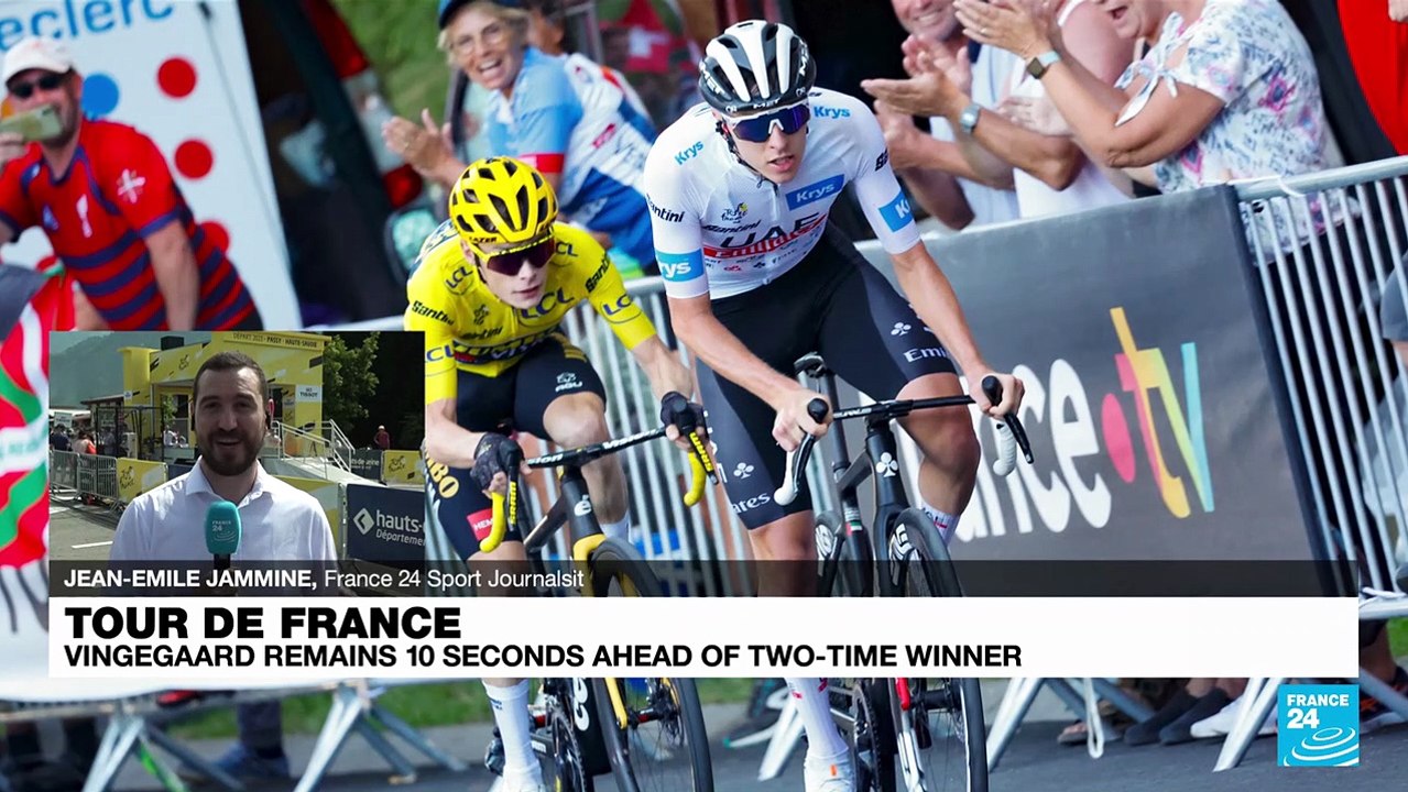 Tour de France: Vingegaard and Pogacar remain n...
