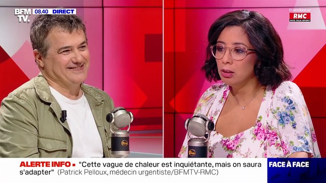 Neïla Latrous embarrassée par une réponse de Patrick Pelloux sur BFMTV / Si vous pissez bien, c'est que ça va ! : interrogé sur la canicule, ce médecin alerte sur ce surprenant signe à surveiller