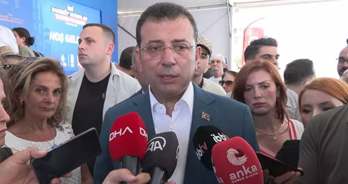 İmamoğlu: Bu hızla biz İstanbul'u 70-80 yılda dönüştüremeyiz