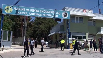 MKE fabrikasında patlama: 1'i ağır 4 yaralı