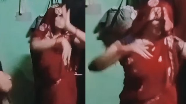 लाल साड़ी पहनकर पाकिस्तानी बहू ने जमकर लगाए ठुमके, सीमा हैदर का नया वीडियो VIRAL