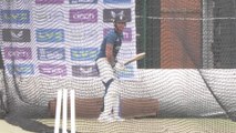 England captain Ben Stokes batting practice ahead of fourth Ashes Test at Old Trafford