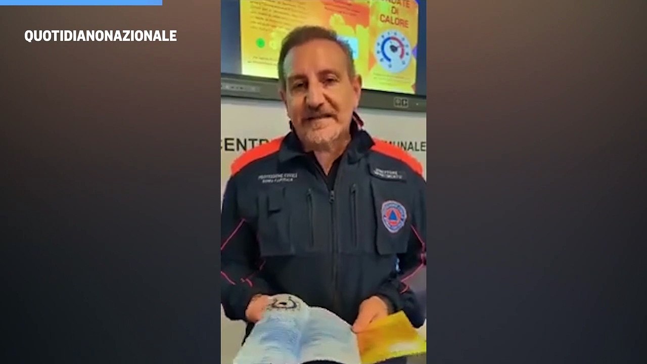 Caldo record a Roma: i consigli della protezione civile per superare l'emergenza