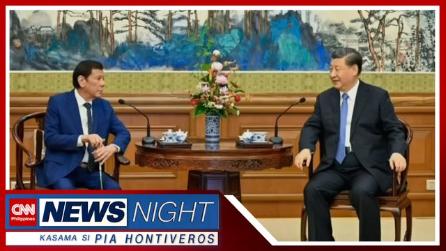 Duterte nakipagpulong kay Chinese President Xi Jinping