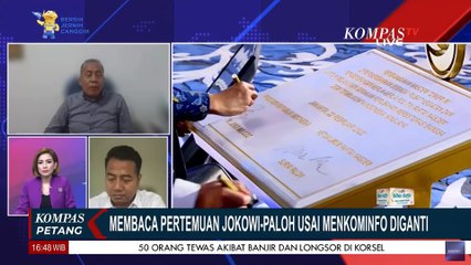 Ini Kata Direktur Eksekutif Parameter Politik soal Jokowi-Paloh Bertemu Usai Reshuffle Menkominfo