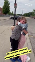 Download Video: Heartwarming Reunion: Mother's Emotional Surprise Meeting with Sons After a Week Apart!