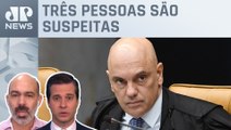 Schelp e Beraldo analisam sobre PF aguardar câmeras de segurança de agressão a Moraes