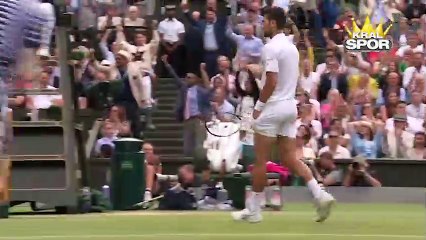 Novak Djokovic'in raketini kırdığı anlar
