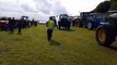 Tractors arriving for annual Peninsula Vintage Club run
