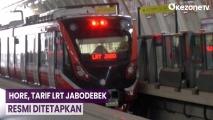 Tarif LRT Jabodebek Resmi Ditetapkan, Konektivitas dengan Moda Transportasi Lainnya Disiapkan