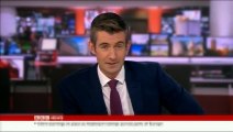 BBC haber spikeri yılanlardan korkunca dalga konusu oldu