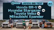 BR-V vs Stargazer vs Xpander Cross vs Veloz: Subcompact seven-seater Big Test | Top Gear Philippines
