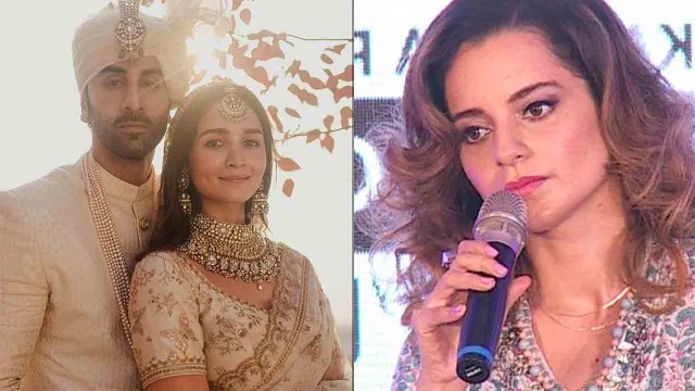 Kangana Ranaut ने Ranbir Kapoor- Alia Bhatt की शादी को बताया फेक, Cryptic post में लिखा ये...