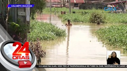 Hindi pa humuhupang baha sa ilang lugar, nakaapekto sa kabuhayan ng mga residente | 24 Oras