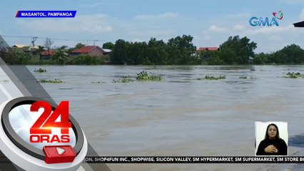 80 brgy sa 9 na bayan sa Pampanga, binaha; 126,437 indibidwal, apektado ng mga pag-ulan | 24 Oras