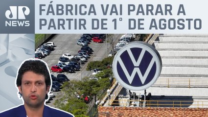 Alan Ghani analisa suspensão de 800 trabalhadores da Volkswagen em Taubaté