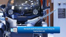 Renault stellt Produktion von Twizy im September ein