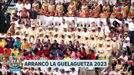 Guelaguetza: Así se vivió el arranque de la edición de 91