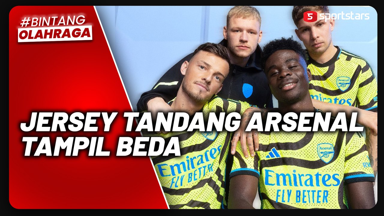 Terinspirasi Peta Daerah Asal, Arsenal Luncurkan Jersey Tandang 2023/2024